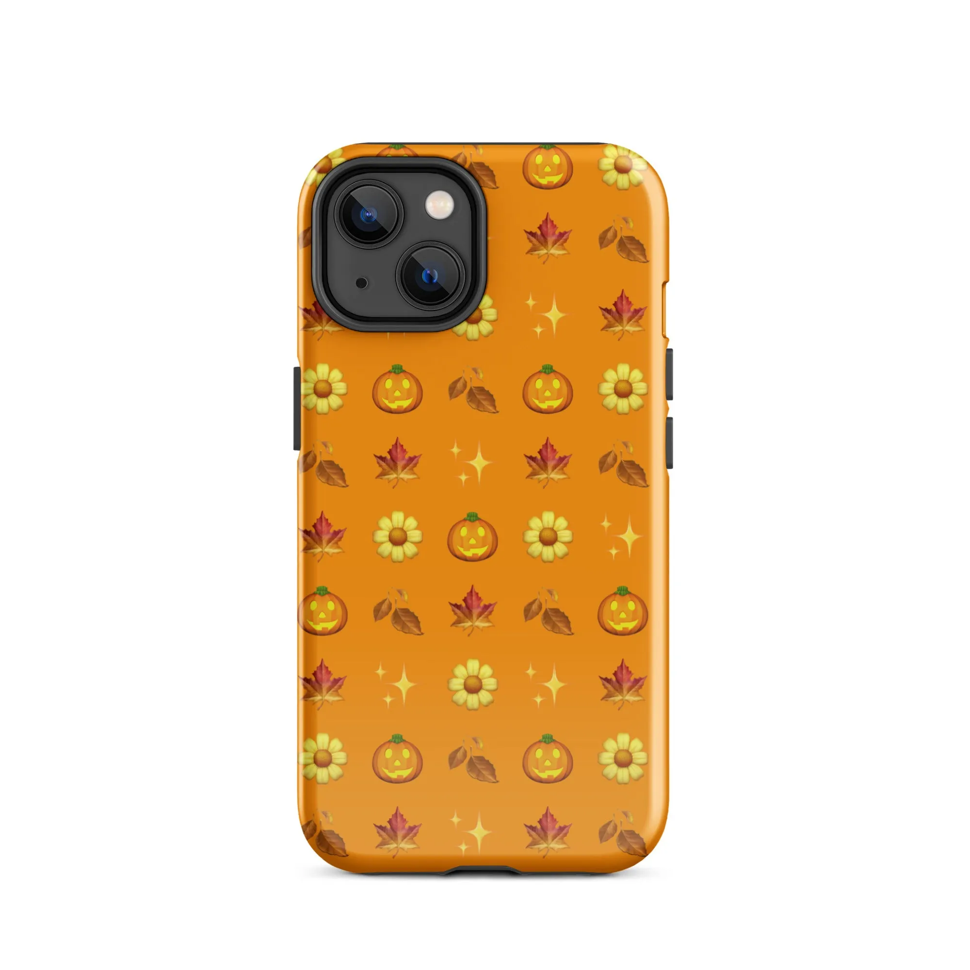 Autumn fall pattern iPhone case